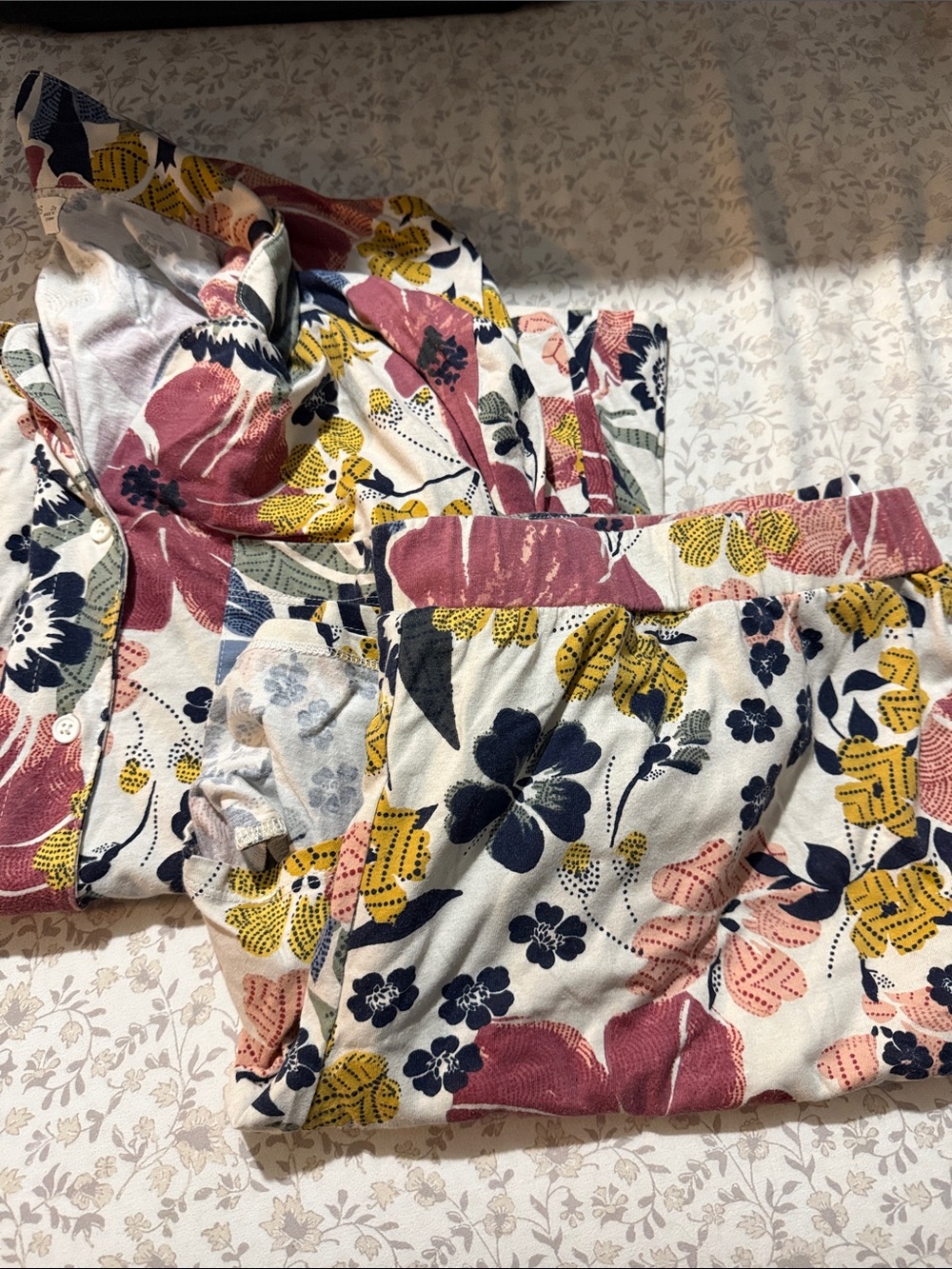 Maurice’s pajamas.